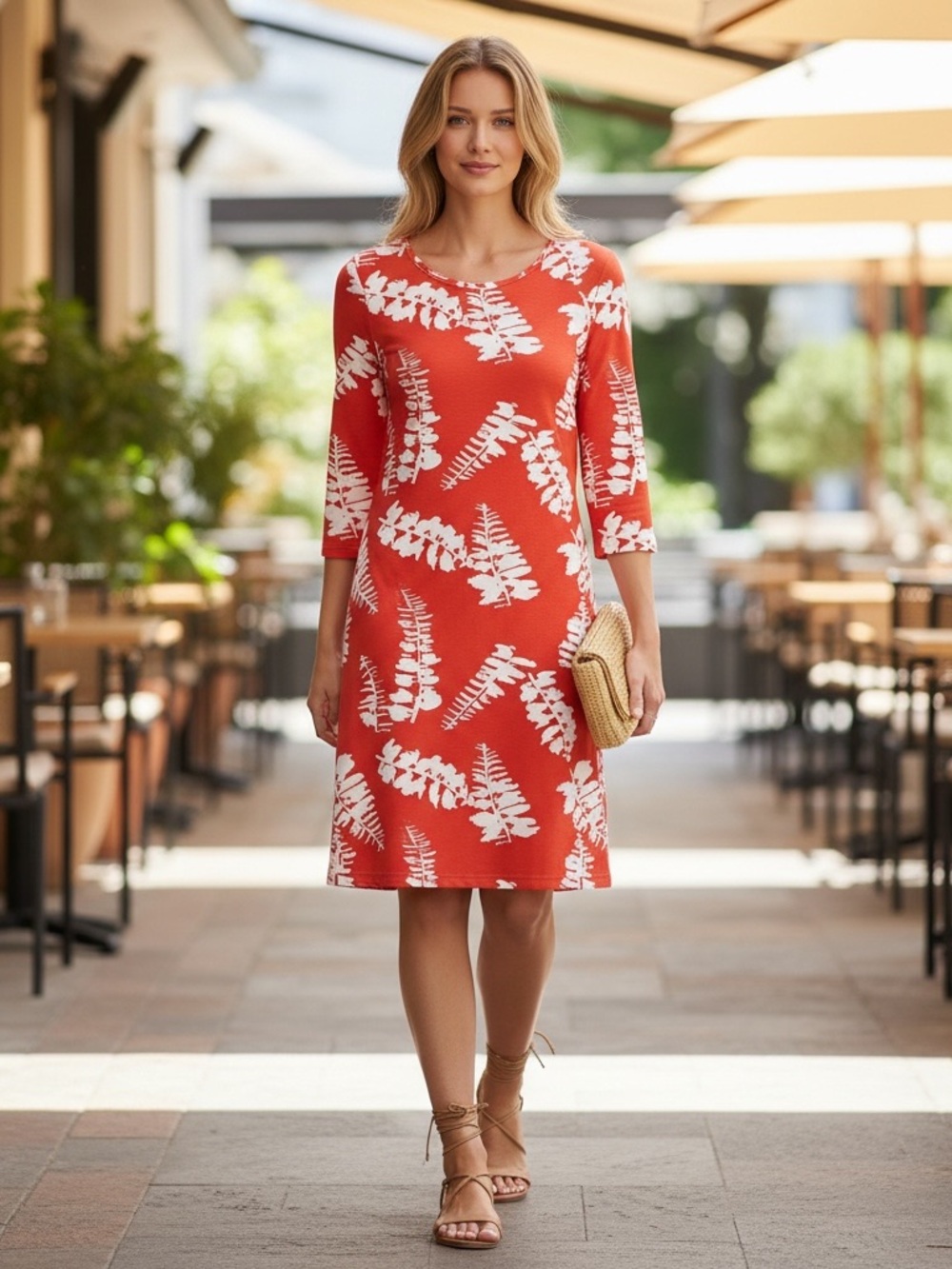 Persifor fern dress size L